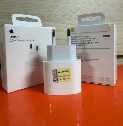 Carregador Apple USB-C 20W Original - Novo Anatel