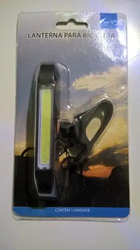 Lanterna Led Traseira ou Dianteira - Bike / Bicicleta - NOVA - 3 cores - 3 modos