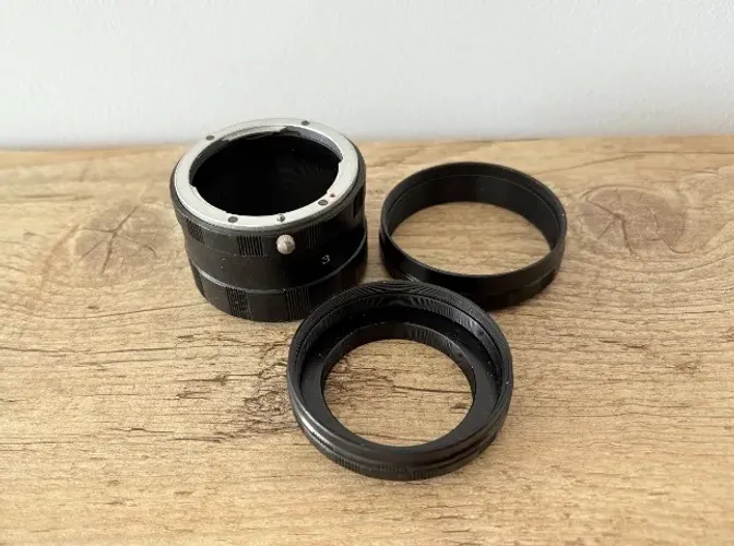 Tubo Extensor Para Macro Fotografia Câmera Nikon Ef Mount