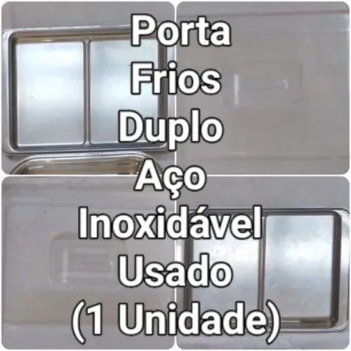 Porta Fri. Duplo Inox Usado