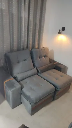 Sofá retrátil reclinável Montreal 1.90