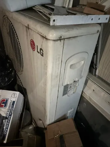 Ar condicionado e cortina de ar