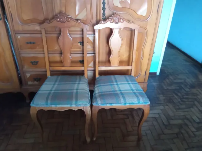 2 Cadeiras de quarto Clássicas provençal anos 50 a retirar 