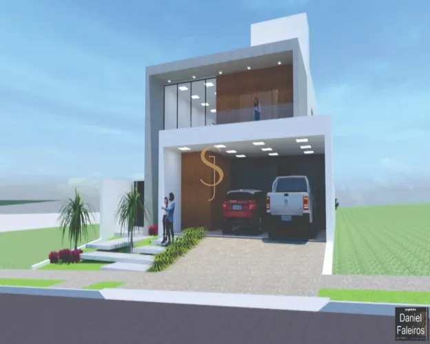 Sobrado à venda - Condomínio Villa Toscana, Núcleo Agricola Alpha, Franca/SP