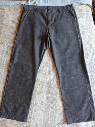 Calça Linho Cinza/ Kosmik