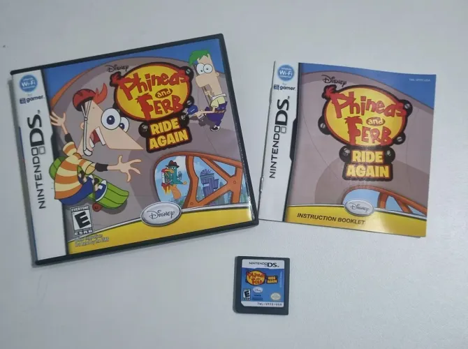 Painéis and Ferb Ride Again Nintendo DS