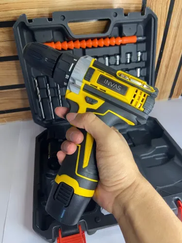 FURADEIRA E PARAFUSADEIRA ELÉTRICA 24 PEÇAS 12V - SCR-12912 INOVA