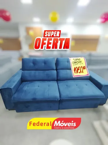Sofá Retrátil e Reclinável 2.30m  - Super Oferta!