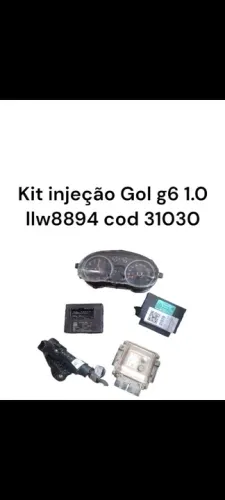 Kit injeção Gol G6 1.0 llw8894 cod 31030