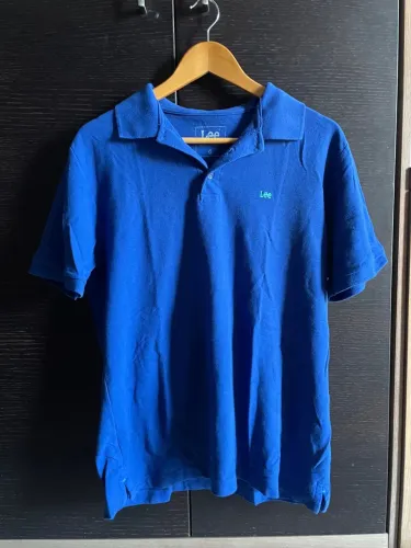 Camisa Polo Lee Azul Royal