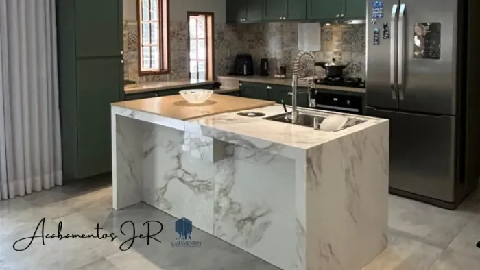 Mármores, Pias, Bancadas, Porcelanato