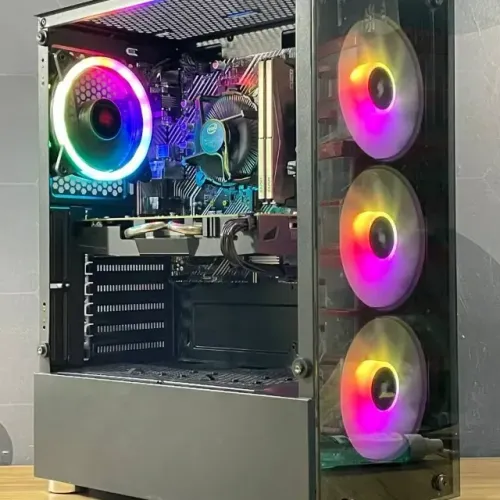 PC Gamer Novo INTEL CORE I5 + RX 580 + 1 ano de garantia e em até 12x