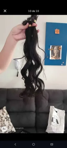 Cabelo natural para aplique 