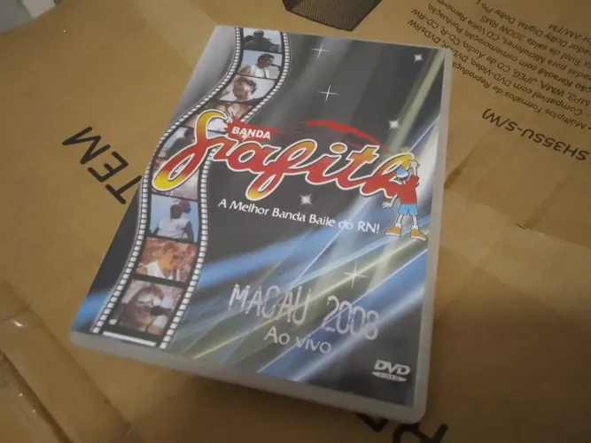 DVD Banda Grafith - Carnaval 2008 em Macau/RN