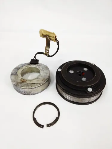 Kit Compressor Bobina E Polia Com Rolamento Linha Gm