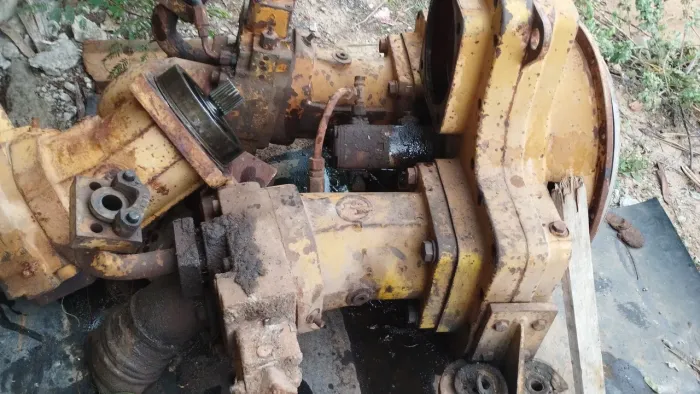 PTO. Com 2 bomba hidráulica tava em escavadeira hidráulica