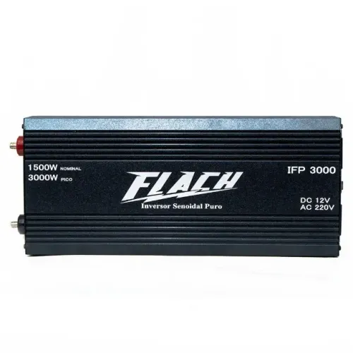 INVERSOR DE TENSAO SENOIDAL PURO 12V/220V 4000W PICO 2000W NOMINAL FLACH