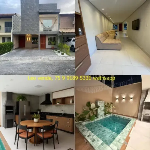 Leo vende, bairro Santa Mônica, 3|4 suíte, closet, piscina, goumert, mobilaida