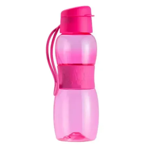 Garrafa Esportiva Avon 500ml Com Cinta Rosa