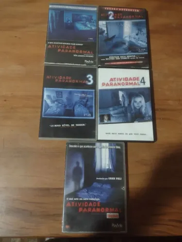 Coleção Atividade Paranormal - DVDs