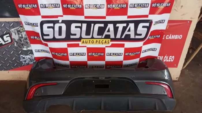 parachoque traseiro fiat argo