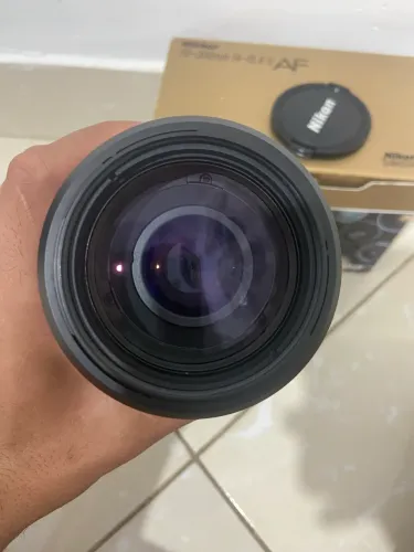 Lente nikon nikkor af 70-300mm f4-f5.6g