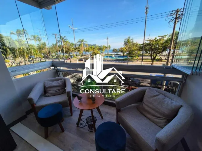 APARTAMENTO A VENDA COM VISTA FRONTAL PARA O MAR - BAIRRO APARECIDA EM SANTOS - SP