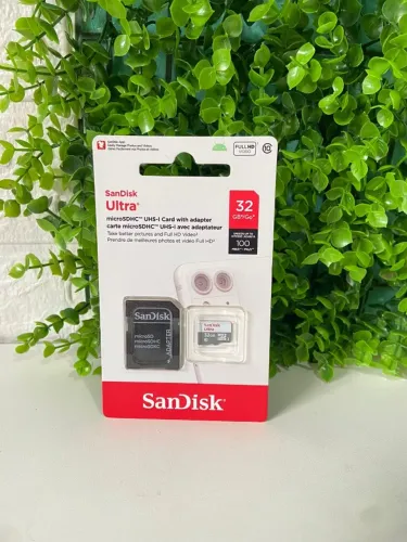 Cartão Micro SD SanDisk Ultra, 32GB, Class 10, ORIGINAL