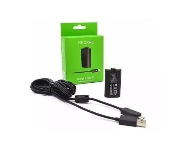 BATERIA X-BOX ONE 1400MAH COM CABO MICRO USB-V8