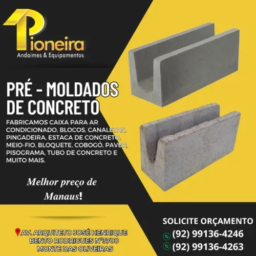 Canaleta de concreto
