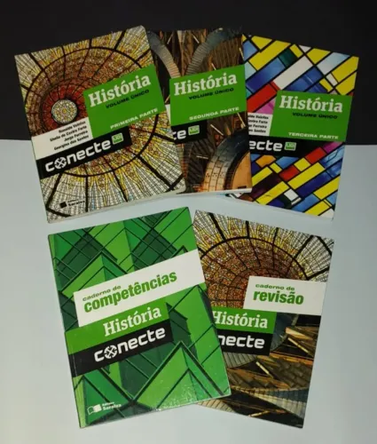 Box com livros didáticos: Conecte: História - Volume Único 1ª edição