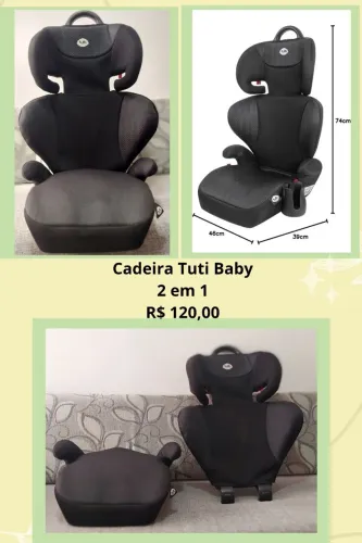 Cadeira Tuti Baby 2 em 1