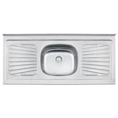 PIA DE AÇO INOX COM CUBA INOX 1,20 por apenas R$ 159,99