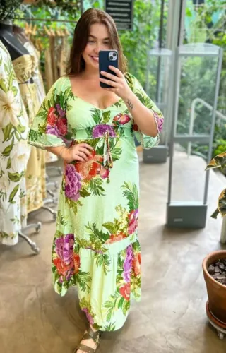 Vestido Farm Bouquet de Verão