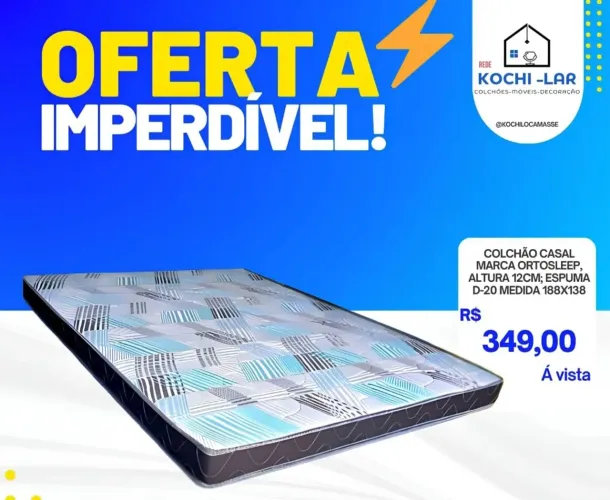 Colchão para box casal