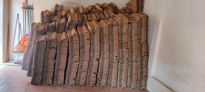 Telhas portuguesa usadas