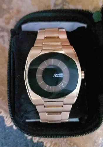 Relógio Chilli Beans Dourado - Novo