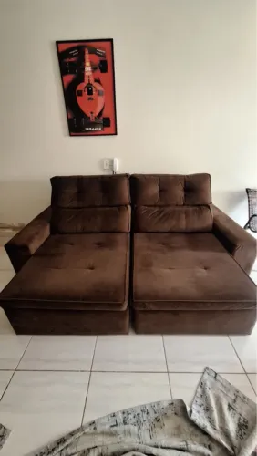 Sofá Retrátil e Reclinável 