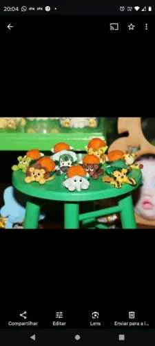 Kit de Animais da Selva em Biscuit - Decoração de Festa