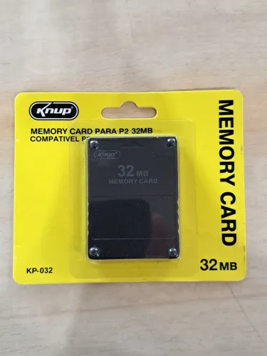 Memory Card 32MB para Playstation 2 - Knup