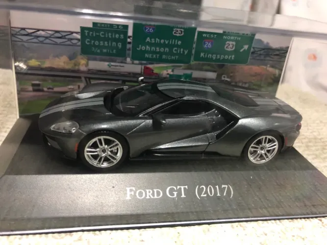 Ford GT (2017) - Miniatura Coleção American Cars