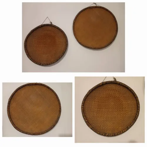Cestas em vime para decoração 