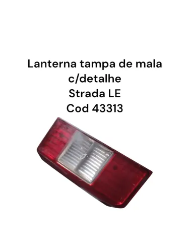 Lanterna Tampa De Mala C/detalhe Strada Le Cod 43313