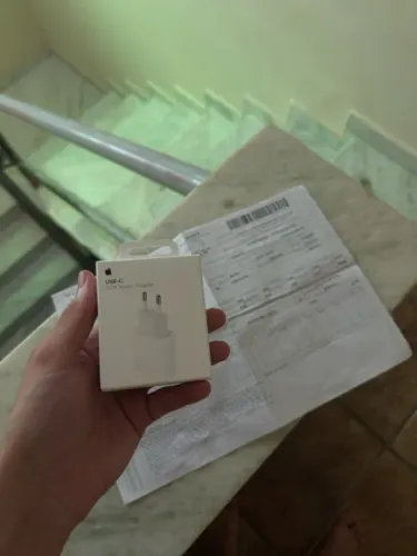 Fonte USB-C original Apple com nota fiscal
