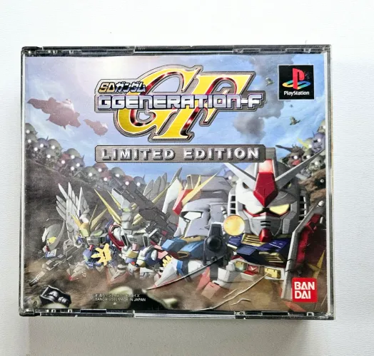 Jogo SD Gundam Generation-F - Limited Edition - PS1