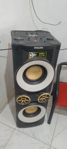 Caixa de som Philips nx6 para remoção de peças. 