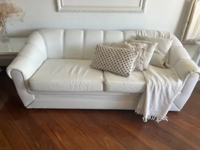 Sofá cama branco