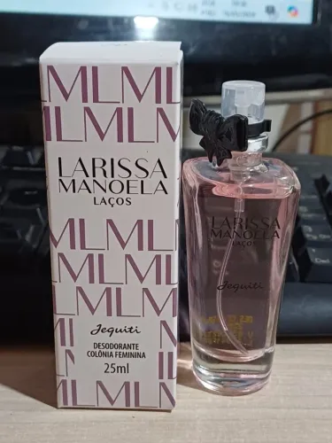 Colônia feminina jequiti Larissa Manoela Laços nova 25 ml por R$ 23,00 cada 