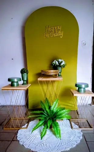 Alugo decoração de pegue e monte