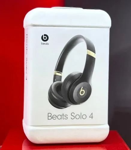 Beats Solo 4 - BLACK GOLD - MC2L4LL/A - PRODUTO NOVO COM GARANTIA DA LOJA